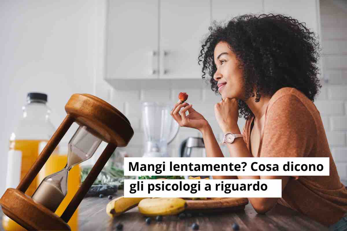 Mangiare lentamente